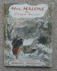 Vintage 1962 Book MRS MALONE by ELEANOR FARJEON 1st ed, HB EDWARD ARDIZZONE