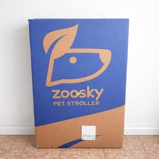 Zoosky Medium Dog Stroller for Large Dogs, Adjustable Up to 88lbs