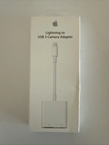Sealed Apple Lightning to USB 3 Camera Adapter and Lightning to SD Camera Reader
