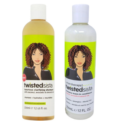 Twisted Sista Shampoo & Intensive Leave-In Conditioner Set je 354 ml