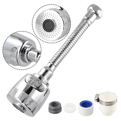 Flexible Kitchen Tap Head Water Saving Faucet Extender Sink Spray Aerator Home