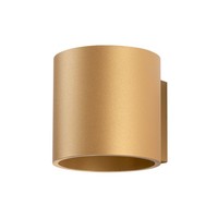 Wandleuchte Up Down Gold G9 Wohnzimmer Esszimmer BüRo T:12.5 Cm Wandlampe Flur
