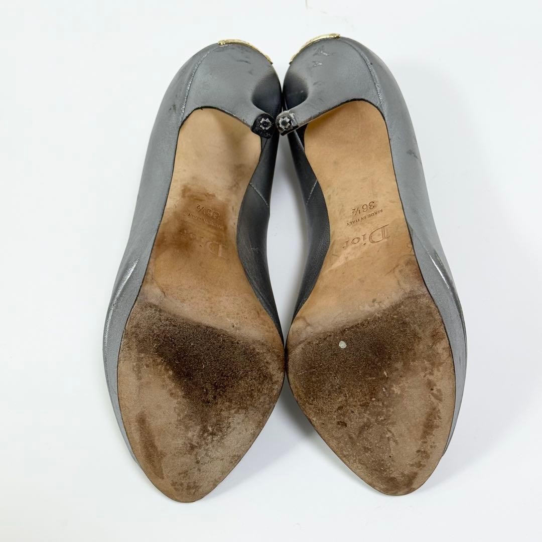 Christian Dior Pumps Heel Leather Silver EU36.5/US6.5 116614c thumbnail 12