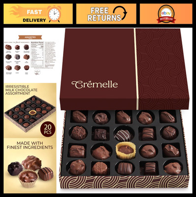 Easter Chocolate Gift Box - 20-Piece Assortment, Perfect for Holidays & Occasion