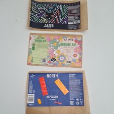St Ives, Mad Squirrel & North Craft Beer Can Labels X 3