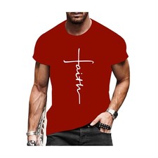 Men's Faith Motivational T-Shirt Great Give Away at Corporate & Religious Even