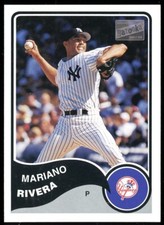 2003 TOPPS BAZOOKA #96 MARIANO RIVERA YANKEES BASE NM FRONT & BACK PICS