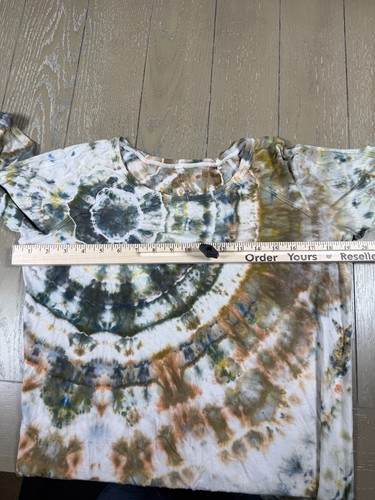 Lululemon Love Long Sleeve Women's Multicolor Ice Tie Dye Rare Sz 8/10 19” PP - Picture 11 of 12