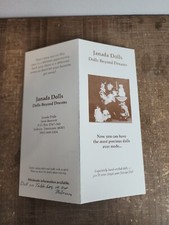Janada Dolls Brochure Vintage Pamphlet Information