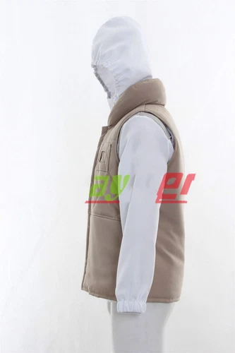Star Wars ESB Luke Hoth Soldado Rebelde Soldado Soldado Uniforme Disfraz Juegos con disfraces Chaqueta - Imagen 3 de 7