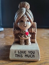 Vintage 1972 Paula Figurine Made In The USA