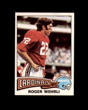Roger Wehrli Signed 1975 Topps St. Louis Cardinals Autograph
