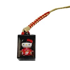 Sanrio HELLO KITTY GOTOCHI Keychain Strap Mascot Bag Charm Japanese doll 2005