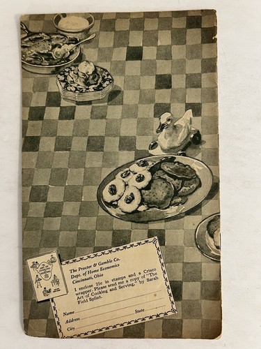 Procter & Gamble VTG 1928 Crisco “New Cooking Suggestions” Advertising Pamphlet - Picture 2 of 5