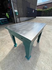 3ft X 2ft 6" ENGINEERS CAST IRON SURFACE TABLE MARKING OUT WELDING UK A-19