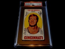 Tom Van Arsdale Autographed 1969 Topps Rookie Basketball Card NBA AUTO PSA/DNA