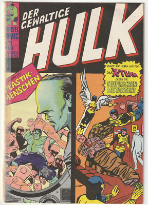   DER GEWALTIGE HULK #10, Williams Verlag/Marvel Comics 1974 COMICHEFT Z3