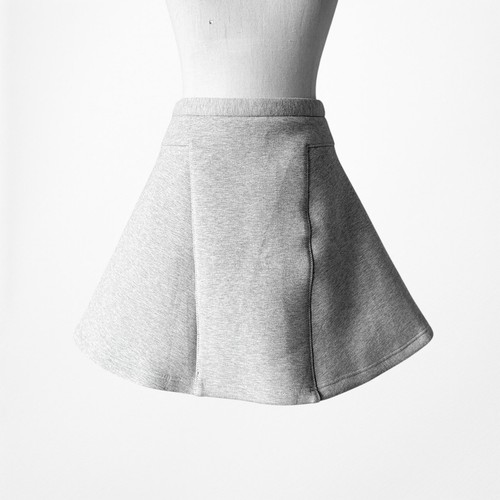 Finders Keepers Gray High Waisted Flared Skater Mini Skirt Size XS/S - Picture 4 of 6
