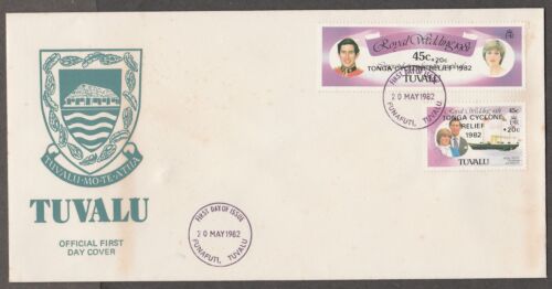 Tuvalu FDC Royal Wedding 20.5.1982 - Picture 1 of 1