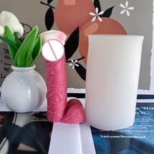 3D Penis Soap Candle Making Mold Resin Handmade Chocolate Mould Funny toy