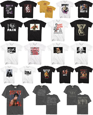 Pre-Sell Rocky Balboa Boxing Movie Licensed T-shirt #10