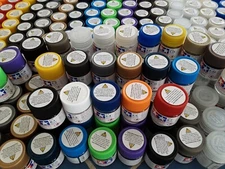 TAMIYA CUSTOM XF SERIES Model Paint Set - 71 SMALL BOTTLES 10 ML -MILITARY FLATS