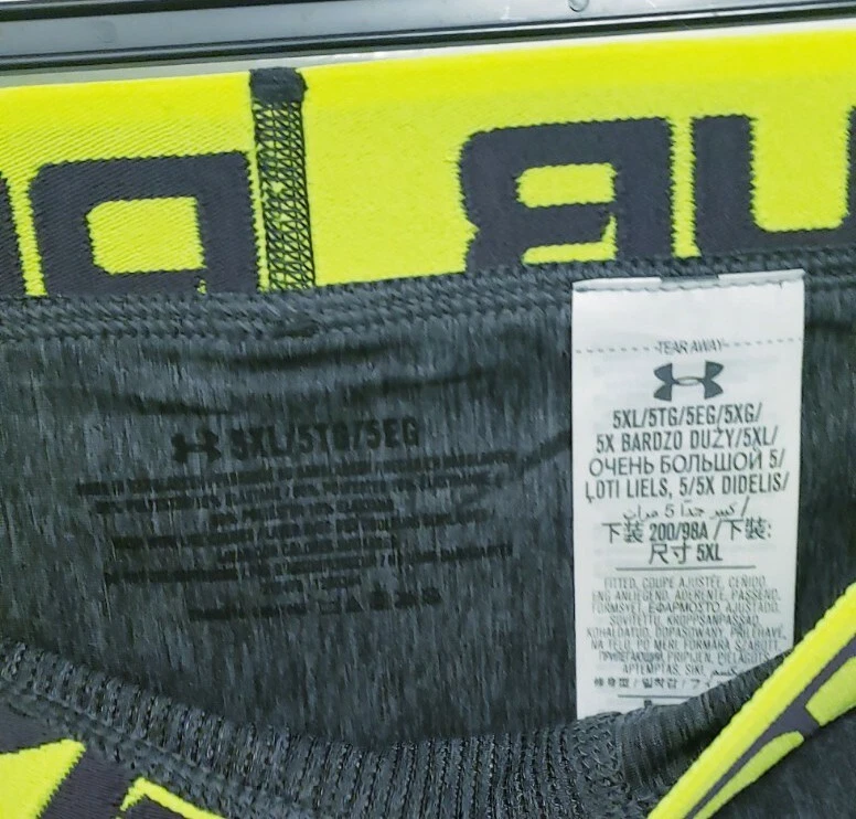 Under Armour UA Original Series 6” Boxerjock® Ropa Interior Hombre Talla 5XL NUEVO EN PAQUETE Foto 3 de 4
