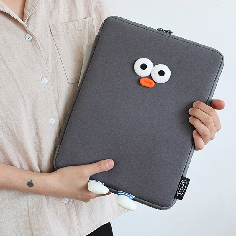 11" Romane Brunch Brother PomPom Tablet ipad Padded Pouch Sleeve Bag Case Pocket - Image 3 of 4