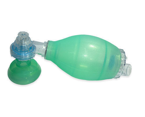 ambu bag how much oxygen