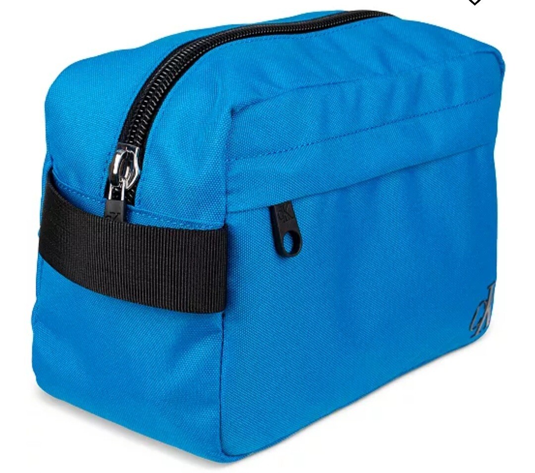 CK Calvin Klein Toiletry Shaving Kit Pouch Cosmetic Bag 60.00 NWT