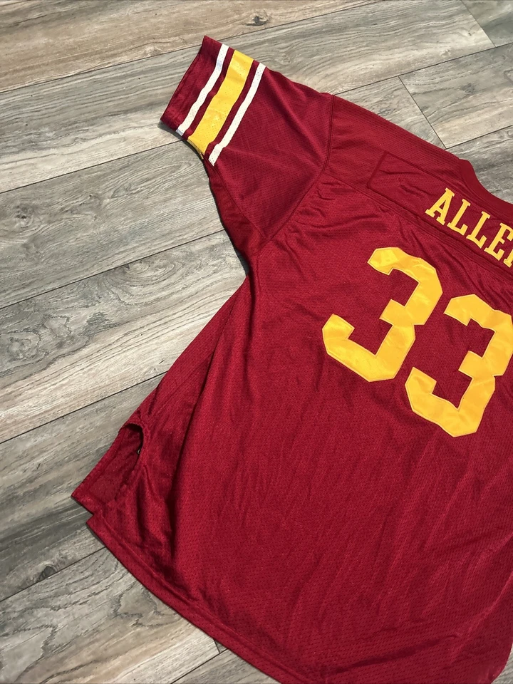 Vintage Russell Athletic Marcus Allen USC Trojans NCAA Jersey Men's 52 Maroon - Image 2 of 4