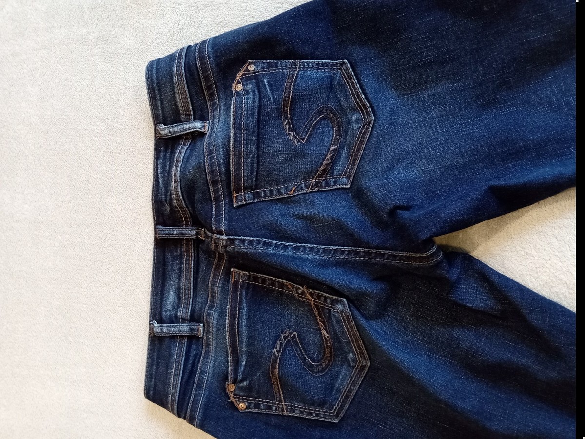 Silver Suki Straight Stretch Jean - Clothing in SDI349