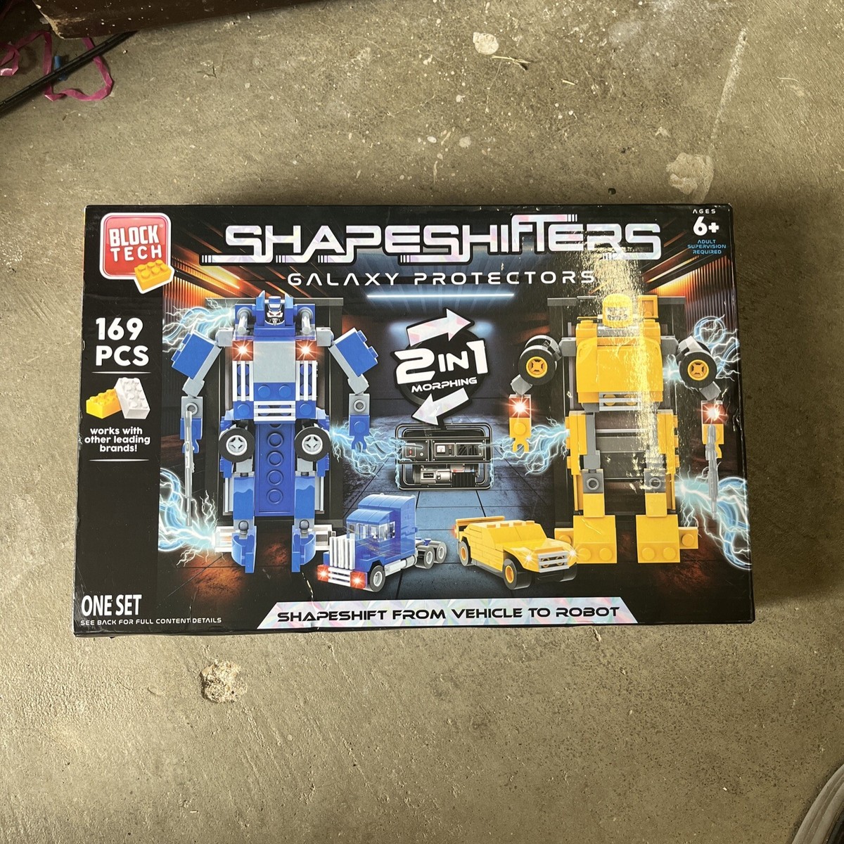 Block Tech Shapeshifters Galaxy Protectors Robo Machines 169 PCS