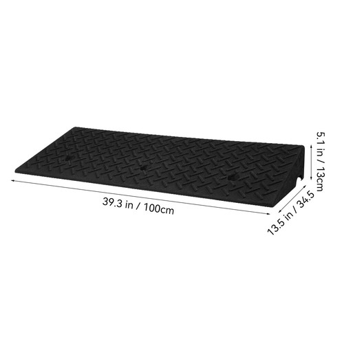 1/2X Heavy Duty Rubber Kerb Door Ramps Wheelchair Mobility Scooter Access Ramp - Picture 95 of 142