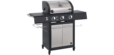 Gasgrill 3 Brenner Gasgrill Colten Grillwagen Ablagen Grillstation