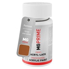 Pantone 7516C Brown mat satiné stylo retouche 50 ml à séchage rapide