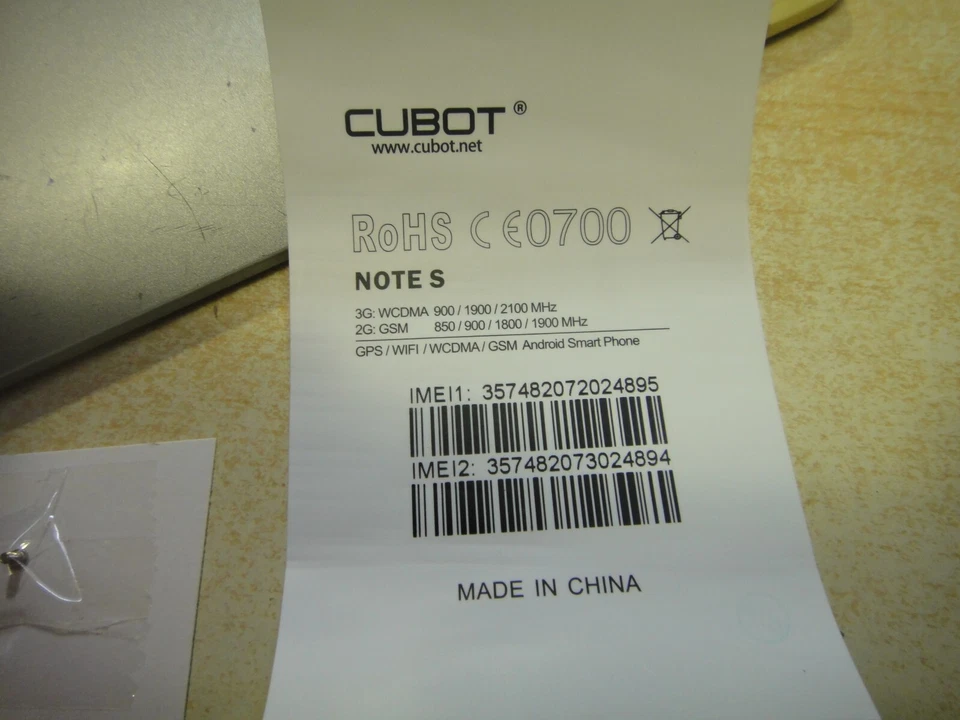 Cubot Note S bateria en venta con movil roto de regalo España - Bild 2 von 4