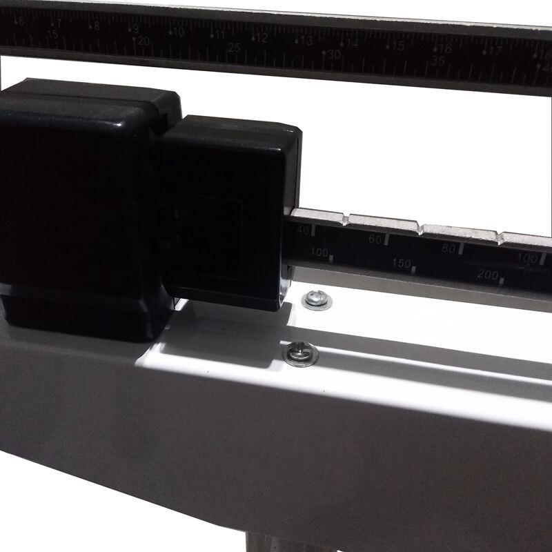 Double Scale Height & Weight Scale Pull Rod Physician Mechanical Scale ...
