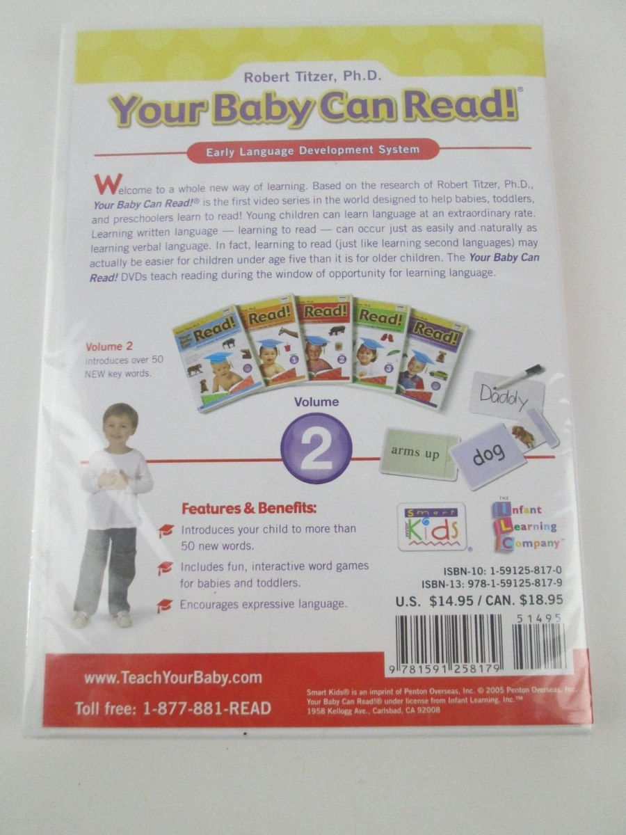 Your Baby Can Read! 教材 Your Baby Can Read DVD and Word Card Set Vol. 2 : Early Language