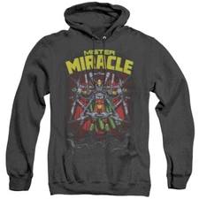 DC COMICS MISTER MIRACLE Licensed Hooded Sweatshirt Heather Hoodie SM-3XL