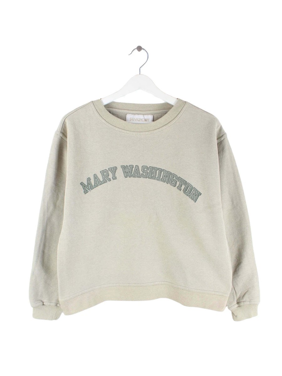 Jansport Womens 90s Vintage Mary Washington Sweater Beige M