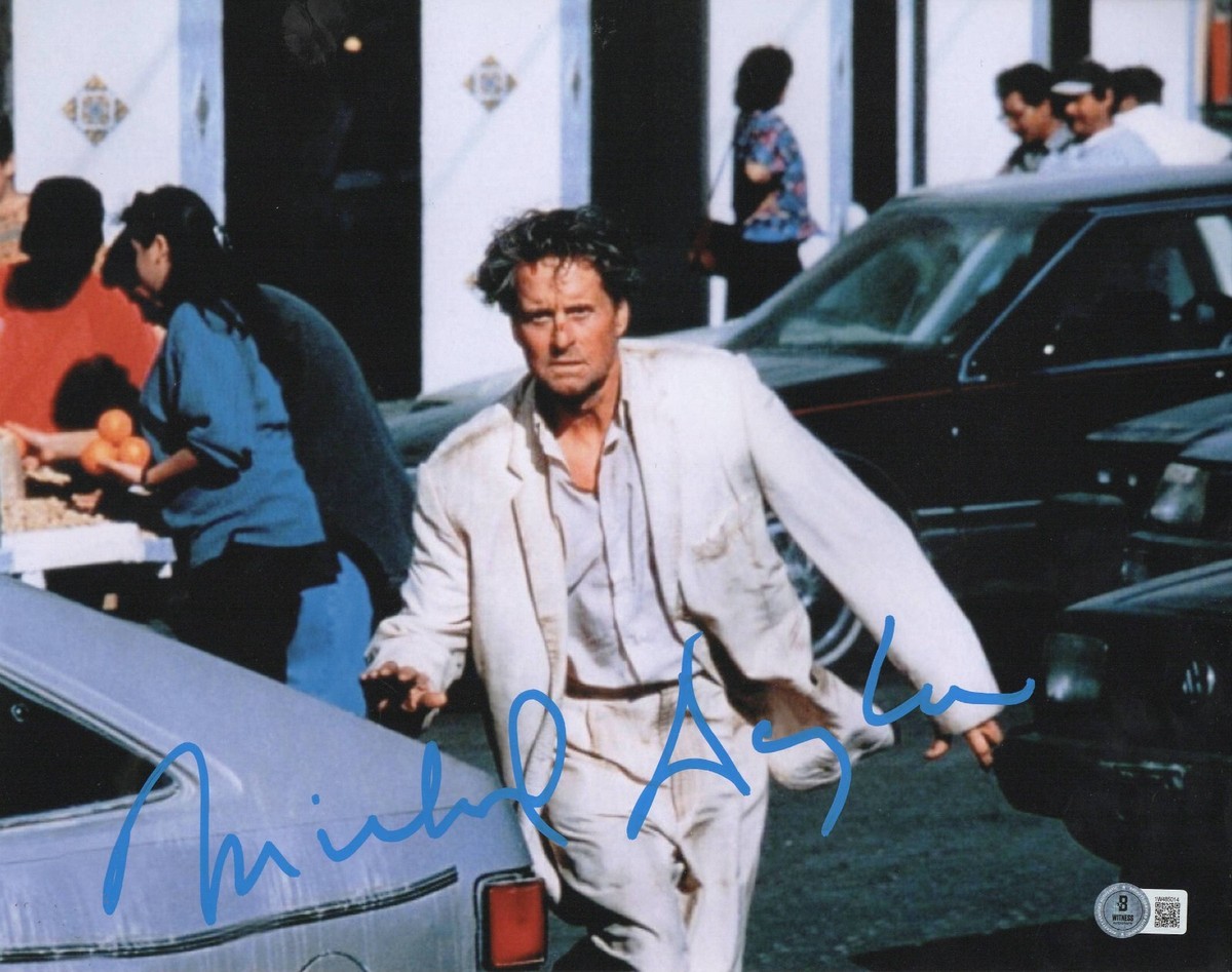 Michael Douglas Signed 11x14 The Game Autograph Proof Beckett