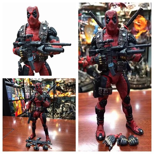 EPIC Marvel Deadpool Super Poseable Bad Ultimate Collector's 1/10 Action Figure - Picture 5 of 13