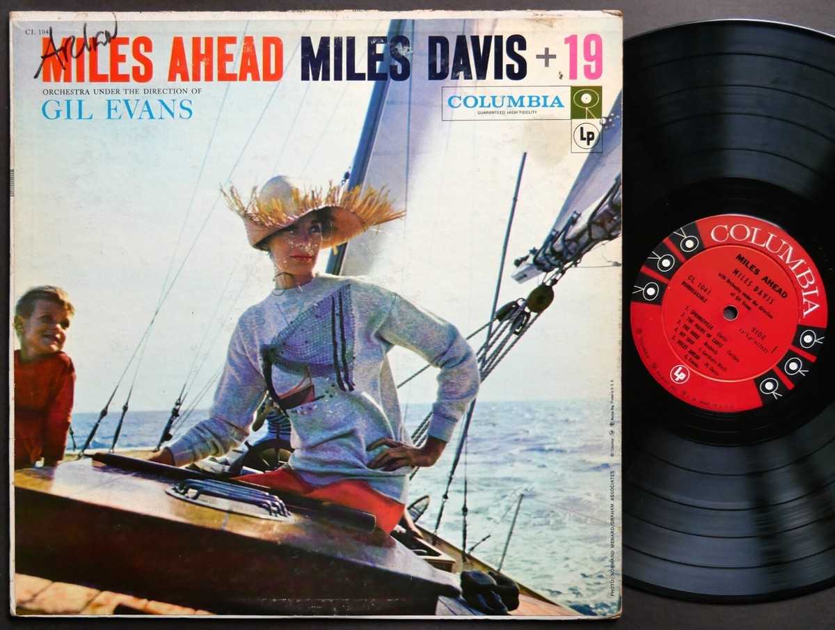 MILES DAVIS + 19 Miles Ahead LP COLUMBIA CL 1041 US 1957 6-EYE DG