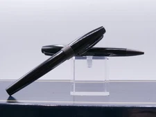 Montegrappa Fortuna Gun Metal Black Fountain Pen + Ballpoint Set