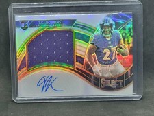 2020 Select Football #JRS-JKD - Jersey Rookie Signatures - J.K. Dobbins