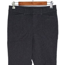 Old Navy Pixie womens slimming high rise skinny pants size 6 stretch dark gray