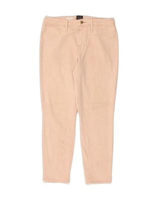 MOSSIMO Damen High Waist Crop Jegging Jeans W30 L27 Beige Baumwolle LI06