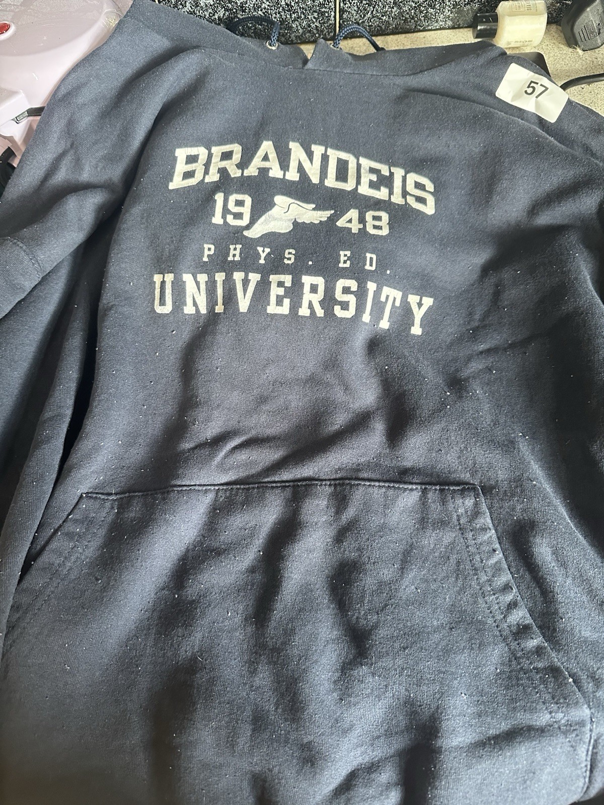 Sudadera con capucha Champion XL - Brandeis University