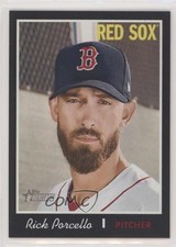 2019 Topps Heritage Black /50 Rick Porcello #279 fm0